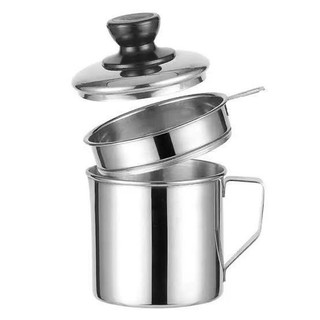 [ORI] TEMPAT PENYARING MINYAK GORENG JELANTA OIL POT SARINGAN STAINLESS WADAH 1000ML 1300ML