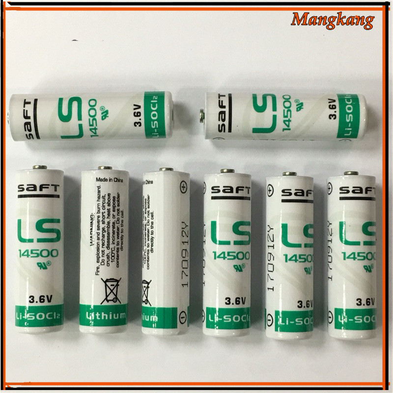 ของใหม่! LS14500 แบตเตอรรี่ Ls14500 3.6v Saft ของแท้ ของSAFT แบตเตอรี่ลิเธียม LS14500 3.6V PLC ควบคุมอุตสาหกรรม AA
