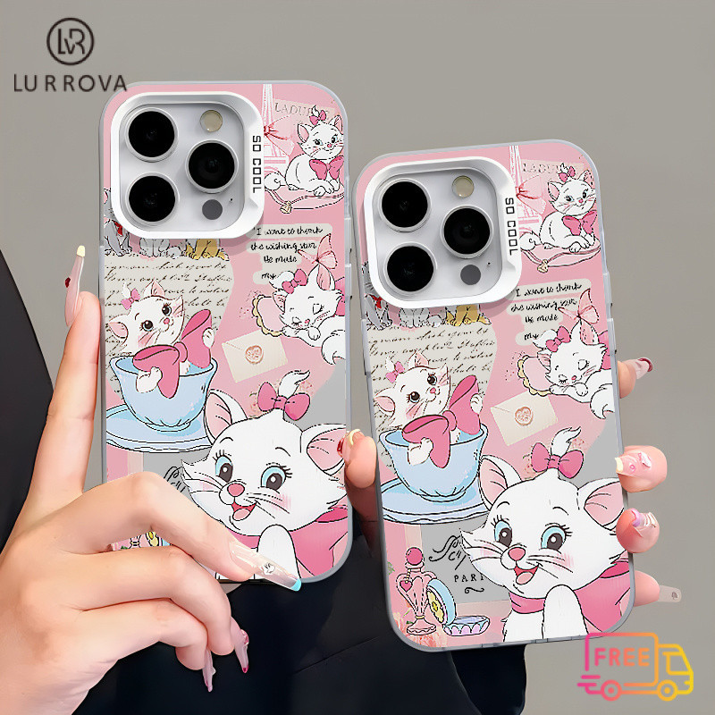 Case สำหรับ OPPO Realme Note 50 Realme C53 Realme C51 Realme C67 Realme C65 Realme C63 Realme C61 Realme C35 Realme C55 Realme C21Y Realme C25Y Realme Narzo 50A Prime นายกรัฐมนตรีการ์ตูนแมรี่แมวกันกระแทก TPU โทรศัพท์ Case