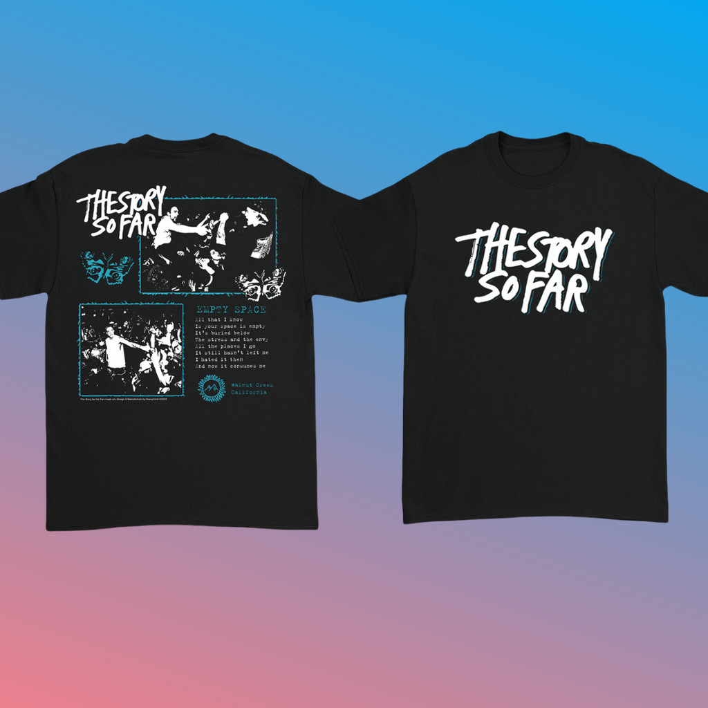 เสื้อยืด The Story So Far Fan Band โดย heavymind 2023 ฟรีสติ๊กเกอร์