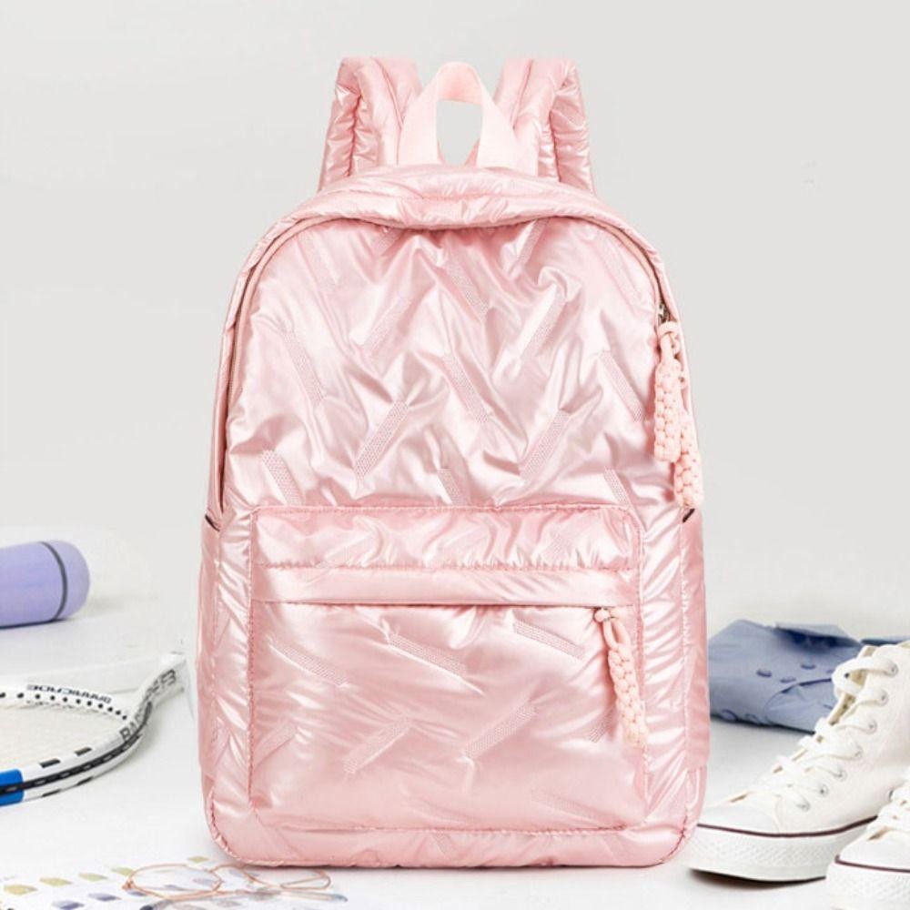 Sevenhome3e Bubble กระเป๋าสะพาย, จีบไนลอนผ้าฝ้ายกระเป๋าเป้สะพายหลัง,แบบพกพา Cloud ปรับสายคล้องไหล่ Knapsack กระเป๋านักเรียนนักเรียน Lady/Girls