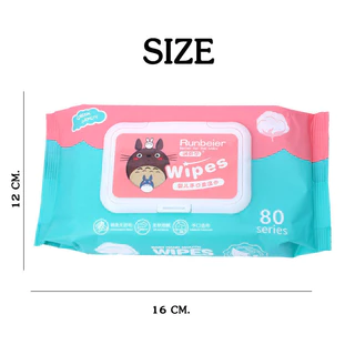 Featured ทิชชู่เปียก Baby wipes กระดาษเปียก ทิชชูเปียกเด็ก ผ้านุ่มชุ่มชื่น 80 แผ่น