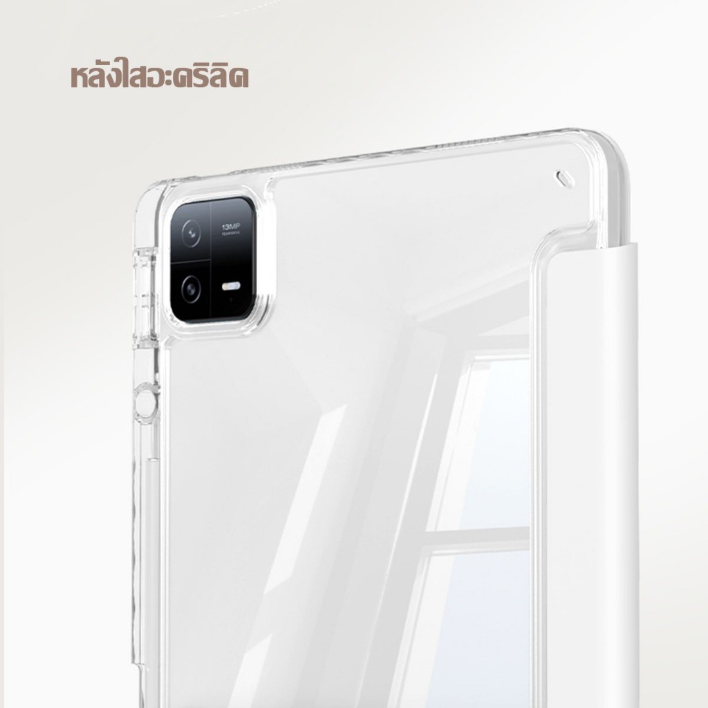 เคส Xiaomi Redmi Pad SE 2023 11 นิ้ว ตัว y+3 อะคริลิค หลังใส มีช่องใส่ปากกา case for Xiaomi Pad 6/6 Pro เคสแท็บเล็ต - รูปที่ 5