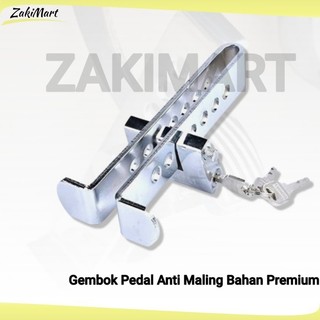 Kunci pengaman mobil Gembok Pedal Gas Kopling Aman Kuat Universal - Gembok Pedal Anti Maling Bahan Premium