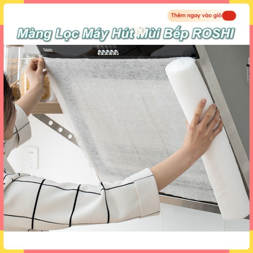 ROSHI Kitchen Hood Filter 46cm x 10M ️Green Home ️