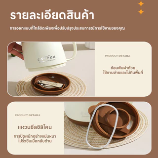 แก้วเก็บอุณหภูมิ แก้วเก็บความเย็น ฝาปิดความร้อนน้ำ/กาแฟ แก้วเก็บความเย็นได้ยาวนาน24ชม. เยติ480ML แถมช้อนสแตนเลส คุณภาพดี