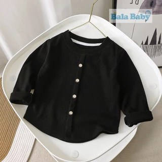 เสื้อแขนยาวเด็ก สเวตเตอร์เด็ก กันหนาวแต่งกระดุม ใส่ได้ทั้งเด็กผู้หญิงและเด็กผู้ชาย สำหรับอายุ6เดือน-3ปี CX15