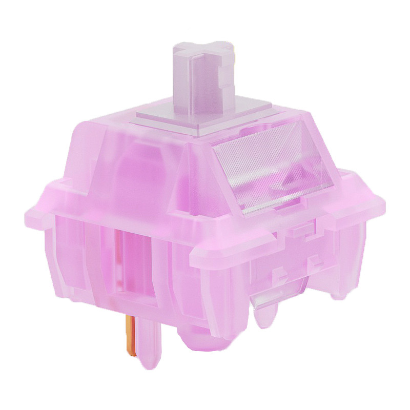 MMD สวิทช์หมึก 5pin พร้อมคอลัมน์คู่มือแสง Hot Swappable Prelubed MX ประเภทสวิทช์สําหรับคีย์บอร์ดสําน