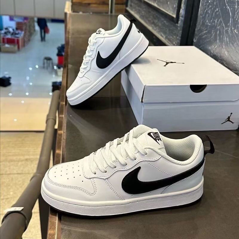 ฤดูร้อนสไตล์ร้อน GS สีขาวสีดํา Low-Top All-Match Casual Trend Dunksb กีฬา Aj คู่สีขาว Retro รองเท้าผ้าใบ