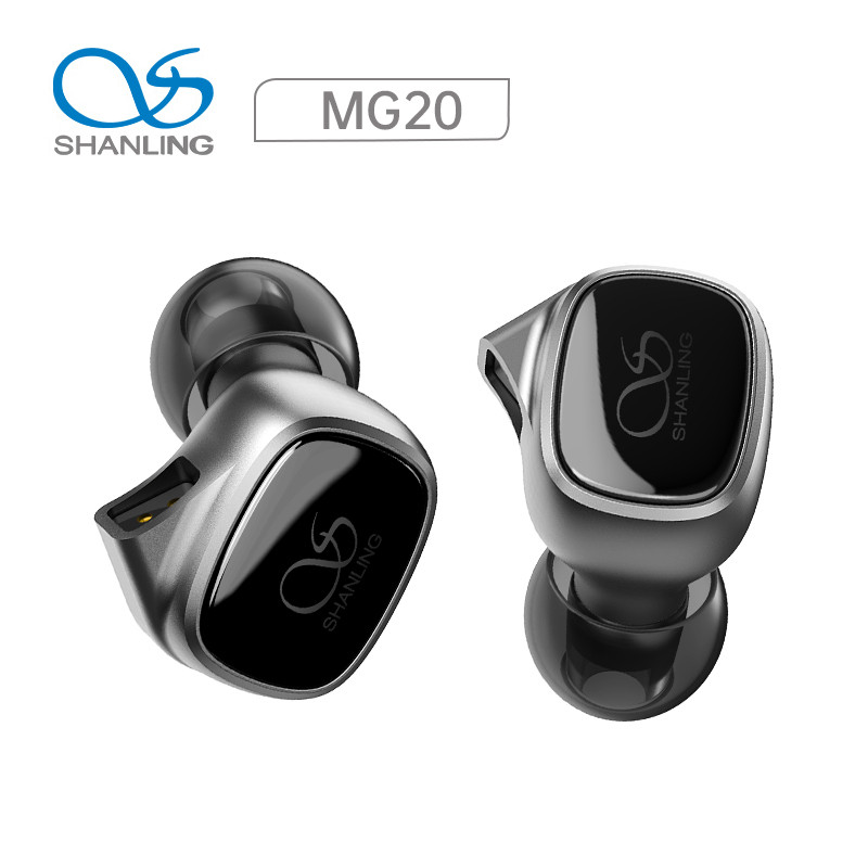 Shanling MG20 10 มม.แบบไดนามิกหูฟังชนิดใส่ในหู 3.5 มม./TYPE-C พร้อมไมโครโฟน HIFI IEMs สําหรับโทรศัพท์มือถือ Android