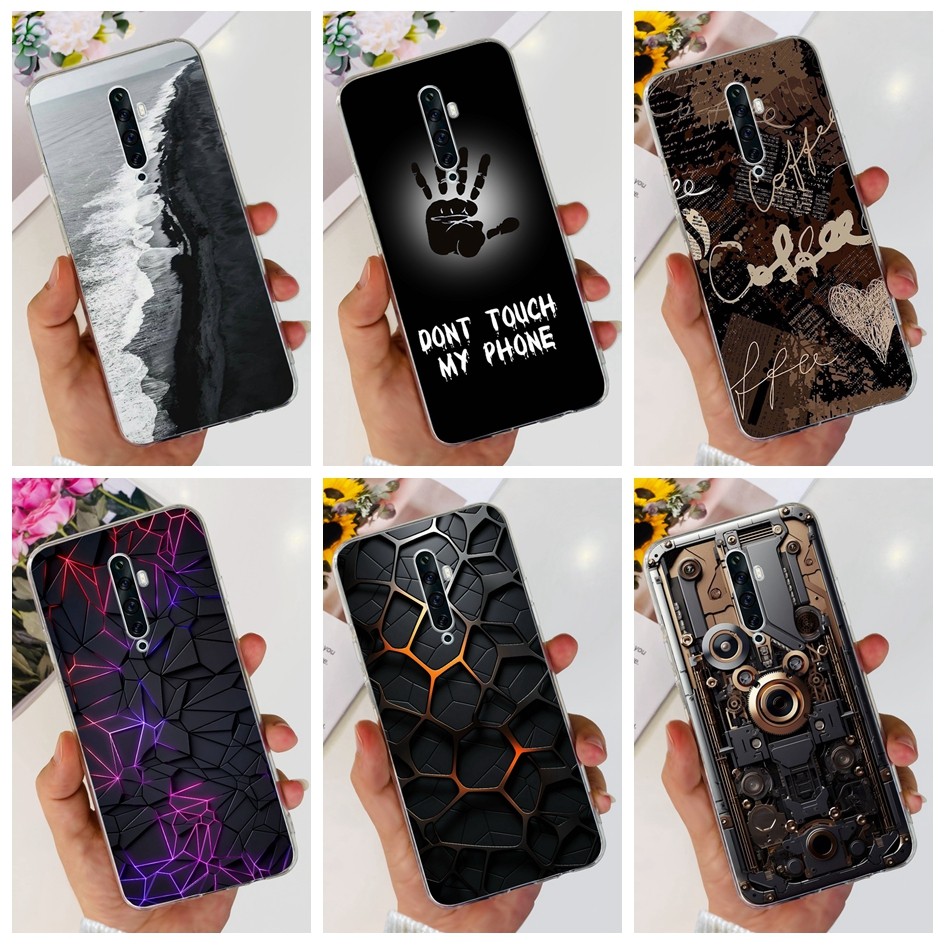 สําหรับ OPPO Reno2 Z ปลอก CPH1945 CPH1951 กันกระแทก Cool การ์ตูนกันชนซิลิโคนอ่อนนุ่มสําหรับ OPPO Reno 2 2F Reno2F เคสโทรศัพท์