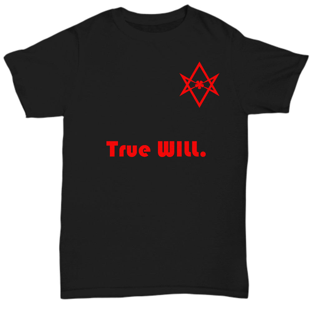 เสื้อ Thelema - True Will Unicursal Hexagram Symbol Ordo Templi Orientis Magick