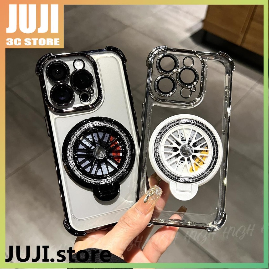 โลหะหมุนผู้ถือเคสโทรศัพท์เข้ากันได้สําหรับ ไอโฟน 16 15 14 13 12 11 มือโปร สูงสุด บวก ปลอกกับกล้องป้องกันเต็มรูปแบบกันกระแทกปกกรณีต