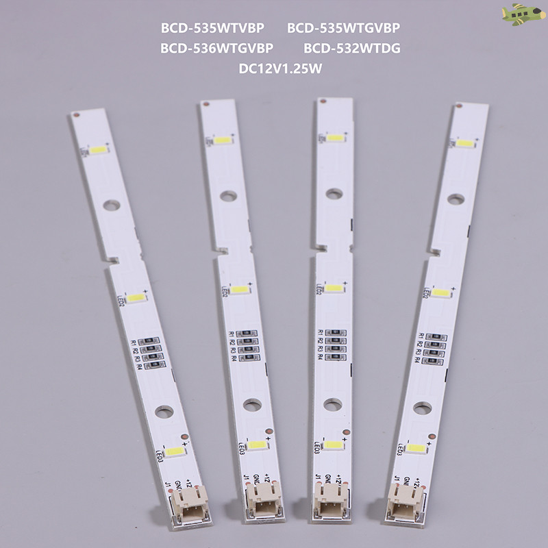 [UN] 1/3 ชิ้น DIY อุปกรณ์เสริมตู้แช่แข็งตู้เย็น LED Strip Light Bar สําหรับ E349766 Mddz-162a 162934