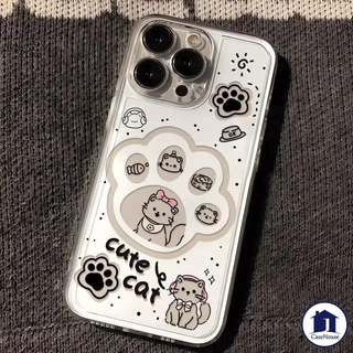 เคสนิ่มใสลายแมวและสุนัขสุดน่ารัก เข้ากันได้กับ OPPO A6 A5 A3 X Pro Reno 16 15 F A60 A16 A54 A38 A12 A15 A3s A57 A18 A35