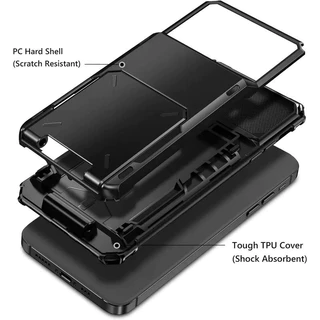 2 In 1 Flip Wallet Card Holder ID Slotเคสโทรศัพท์สําหรับiPhone 17 Pro Max16 15 14 13 12 11 Pro Max Plus Heavy Duty Drop Protection Hardปกหลัง