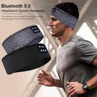หูฟังบลูทูธ Fone ที่คาดศีรษะสำหรับนอนแบบสปอร์ต หูฟังไร้สายแบบยืดหยุ่น หน้ากากปิดตาสำหรับฟังเพลง