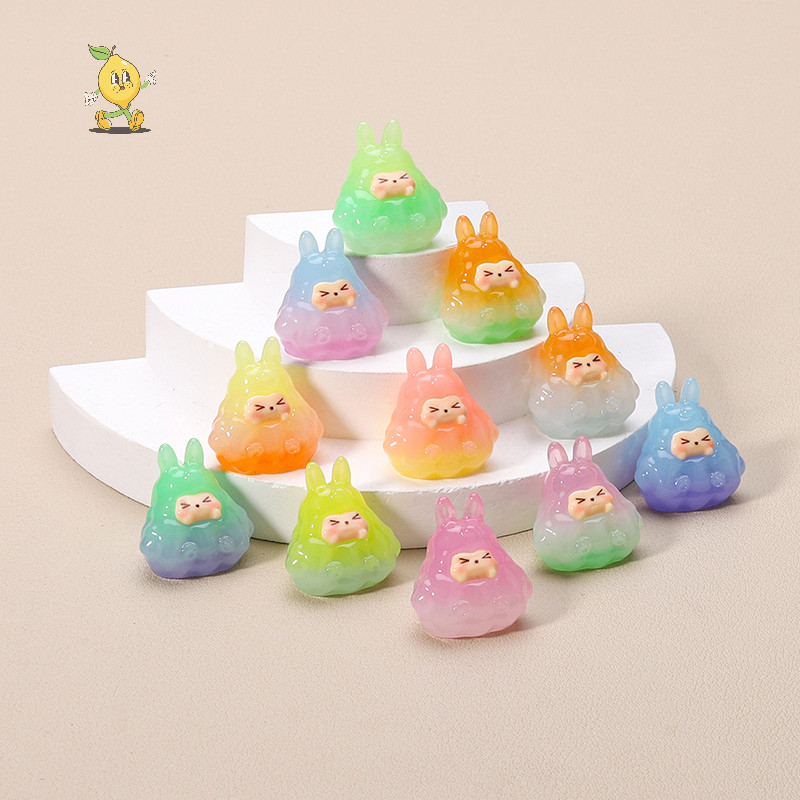 [mozh] 1pc สีลูกกวาด 3D จี้สร้างสรรค์น่ารัก Ch เครื่องประดับรถวัสดุ DIY อุปกรณ์ตกแต่งโต๊ะเครื่องประดับแข็ง [TH]