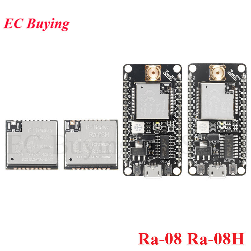 Ra-08 Ra-08H LoRaWAN RF โมดูล Development Board 410-525MHz 803-930MHz ASR6601 ชิปพร้อมอินเทอร์เฟซ MC