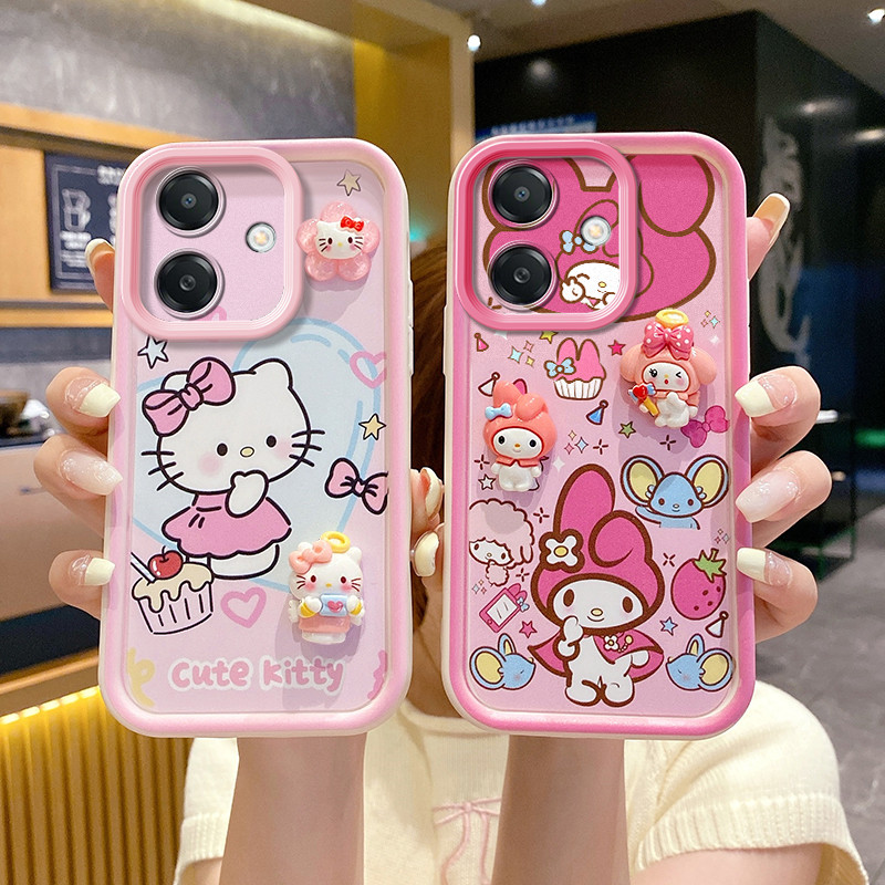 เคส OPPO A3x กรณีโทรศัพท์ซิลิโคนน่ารัก XXTY