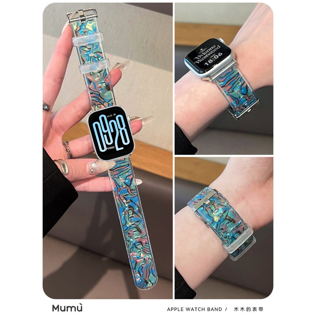 เปลือกโปร่งใสสายนาฬิกาซิลิโคนสําหรับ Xiaomi Redmi Watch 5 Lite Smartwatch Band Redmi Watch 5 Active สายรัดข้อมือสร้อยข้อมือ