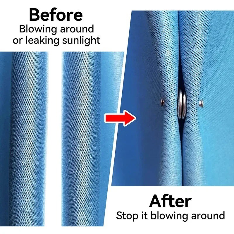 แนะนำ ผ้าม่าน ผ้าม่าน ไฟดับ ปุ่มแม่เหล็ก / เล็บฟรีหน้าต่างปิดแม่เหล็กหัวเข็มขัด / ที่ถอดออกได้ สแน็ป ตัวยึดคลิปอุปกรณ์เสริม ราคาพิเศษ มีเก็บเงินปลายทาง