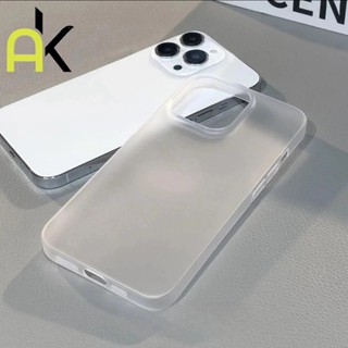 AK เคสโทรศัพท์พีซีแบบแข็ง พื้นผิวด้าน โปร่งแสง ทนต่อการขีดข่…