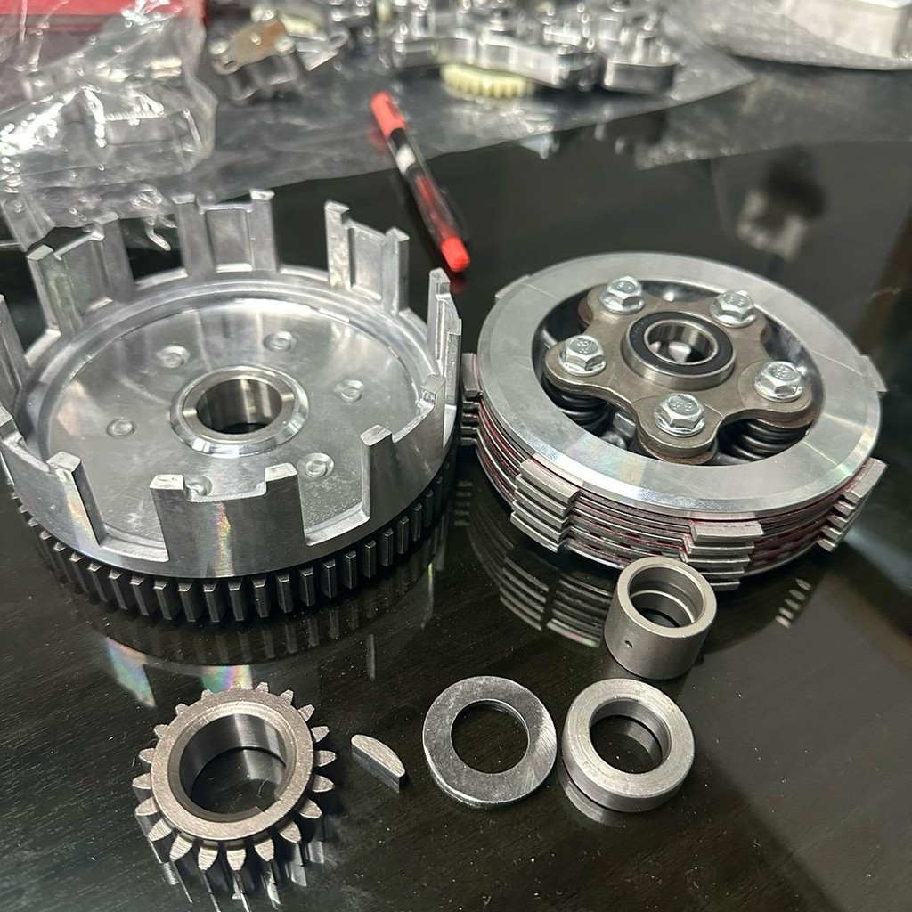 ชุดครัชโซนิค NBP ครบชุด5 แผ่น 5 สปริงรองรับ 50HP ได้ครบชุดแบบในรูป เหมาะสำหรับมืออาชีพที่เซ็ทชุดครัชเป็น