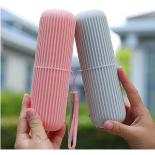 ถ้วยแปรงสีฟันเดินทางกล่องแปรงสีฟันอเนกประสงค์แบบพกพาที่เก็บถ้วยแปรงสีฟัน G2721