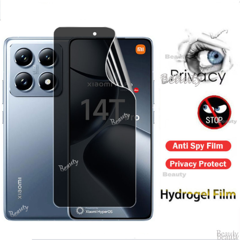 สําหรับ Xiami 14T Pro ความเป็นส่วนตัวฟิล์มหน้าจอ Xiaomi 14T 15 T Pro 14TPro 15TPro 17 Pro Max Mi14T 