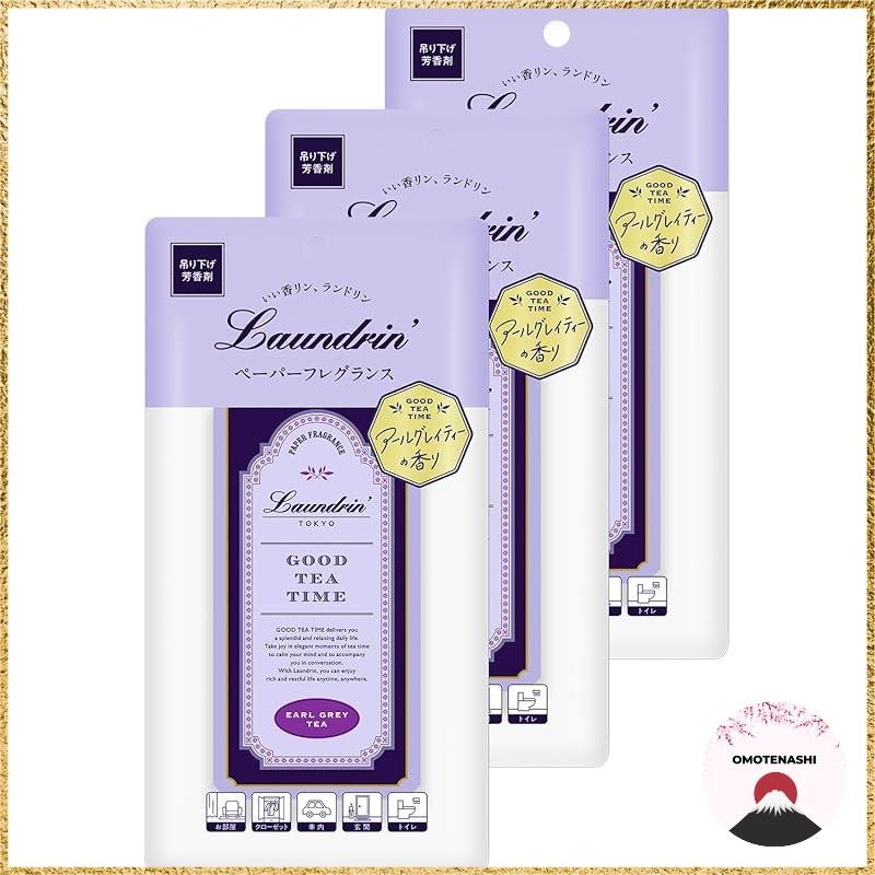 Laundry Paper Fragrance, Earl Grey Tea Scent, 3 sheets set Laundry Paper Fragrance, Earl Grey Tea Scent, 1 sheet