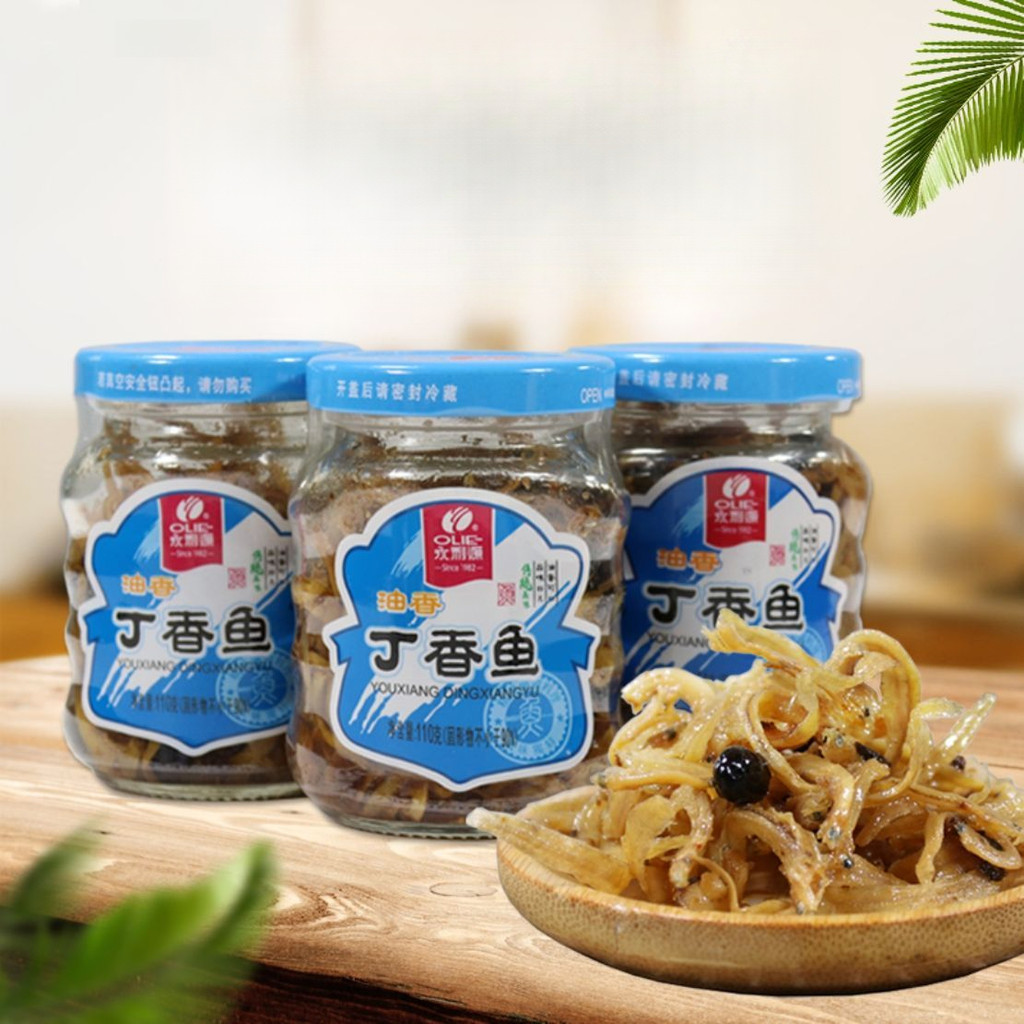 ปลากานพานิลสูตรพิเศษของฝูเจี้ยนปลากระป๋องอาหารทะเลปลาซาร์ดีนสำเร็จรูปปลาขนาดเล็กสำหรับมื้ออาหาร