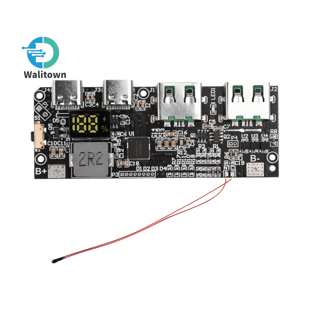 All Protocol 22.5W Power Bank เมนบอร์ด PD Multi-Protocol Fast Charging โมดูล DIY Circuit Board