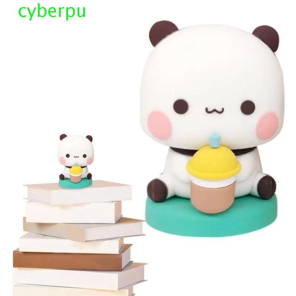 Cyberpulse Bubu Dudu Panda หมีรูป,อะนิเมะรูป Panda Panda Bubu Dudu รูปตุ๊กตา,เดสก์ท็อปตกแต่งการ์ตูนสะสมหมี Bubu ตุ๊กตาของขวัญวันเกิด