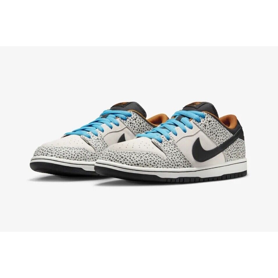 Fz1233-002 Nike SB Dunk Low Pro Electric Safari Phantom และ Black (ผู้ชาย)