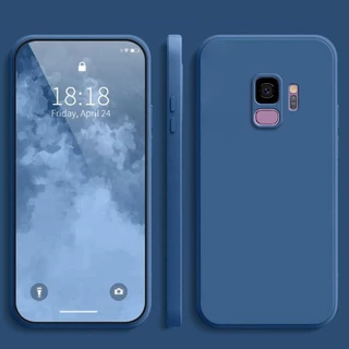 เคส Samsung S9 ,สีทึบ Samsung S9+ / S9 Plus เคสซิลิโคนป้องกันการตกสีธรรมดาเรียบง่าย YT