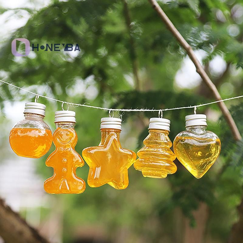 <Honeyby> 1pcs ตกแต่งคริสต์มาสขวดน้ํา Booze เติมเครื่องประดับต้นคริสต์มาสขวดน้ําน้ําผลไม้เทศกาลตกแต่ง Nice
