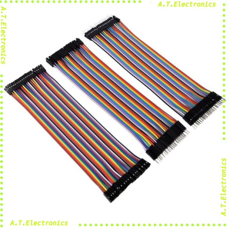 ถูกสุด สายจัมป์ 20cm. 40P สายแพจัมป์ Jumper Wire Bread Board Rehearsalพร้อมส่ง