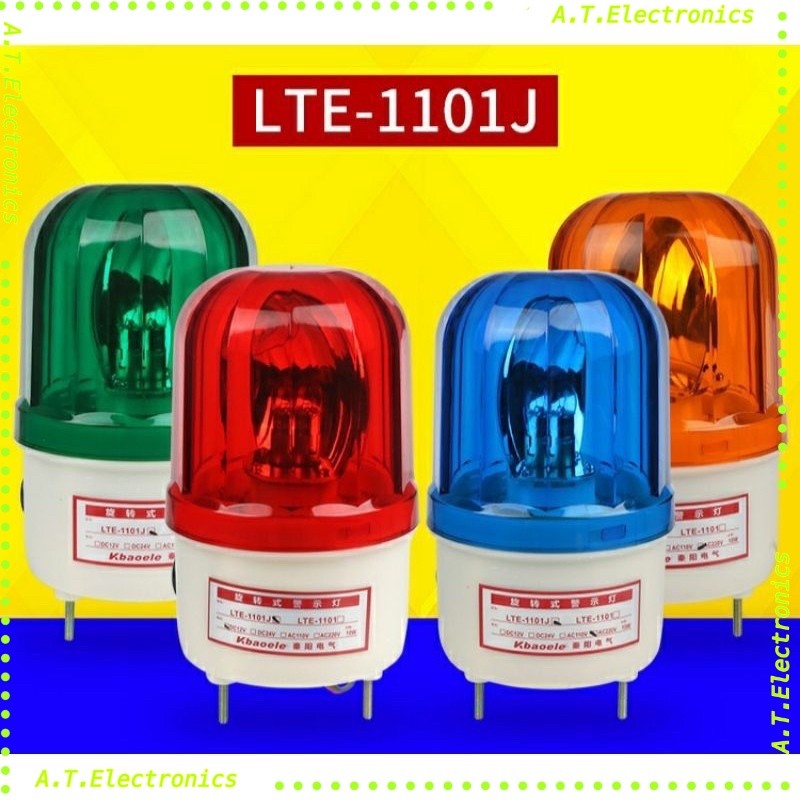 ถูกสุด! ไฟไซเรน ไฟฉุกเฉิน มีไฟ มีเสียง LTE-1101J 12v 24v 220vพร้อมส่งออกบิลได้