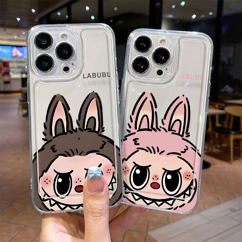 SAMSUNG Labubuเคสโทรศัพท์สําหรับsamsung Galaxy A02 A03 A04 A05 A10 A11 F12 M12 A13 A14 A15 A20 A30 A21S A22 M32 A23 A31 A32 A34 A35 A52 A71 A52 A75 A52 A71 A52 A71 A52 A52 A7