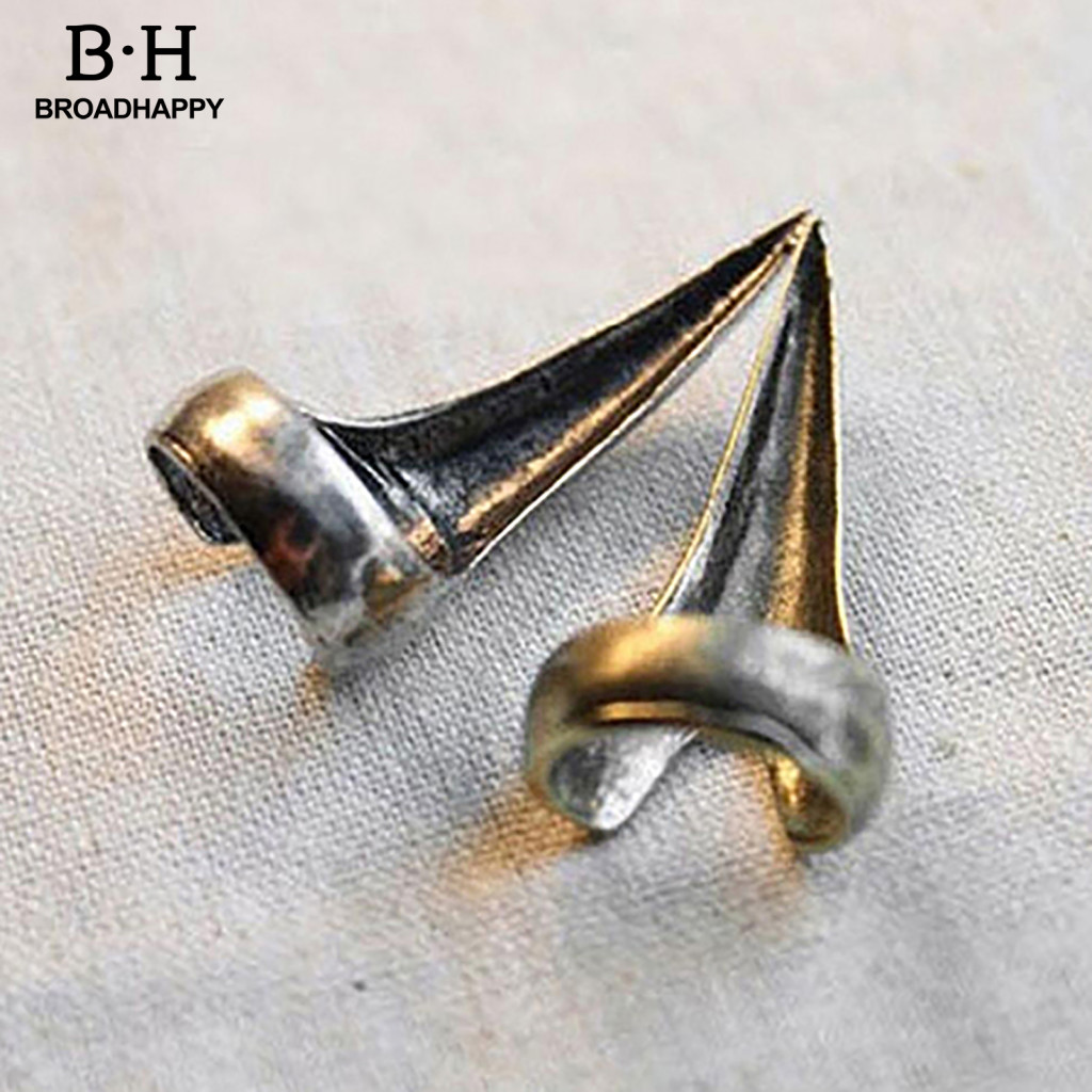 [BRO] แหวนโลหะผสมสําหรับ Club Unisex Claw Knuckle Ring Set Vintage