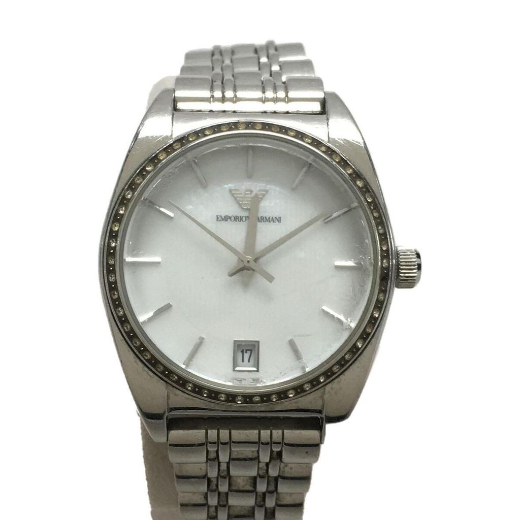 Emporio Armani Women's Watch Quartz Analog AR-0379 Direct from Japan Secondhand