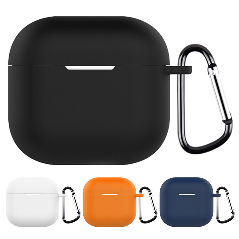 ซิลิโคนเหลว TPU นุ่ม ป้องกันรอยนิ้วมือ กันกระแทก สําหรับ AirPods 4/3/1/Pro/Pro 2 กันชน
