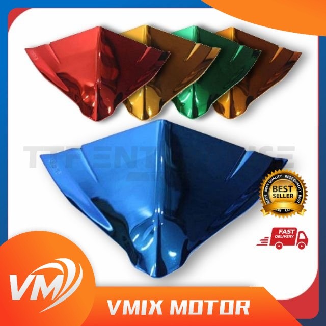 YAMAHA LC135 V2 V3 BIG COWLING VISOR HEAD VISOR ( ACP-BLUE / ACP-RED / ACP-GOLD / ACP- DARK GOLD /AC