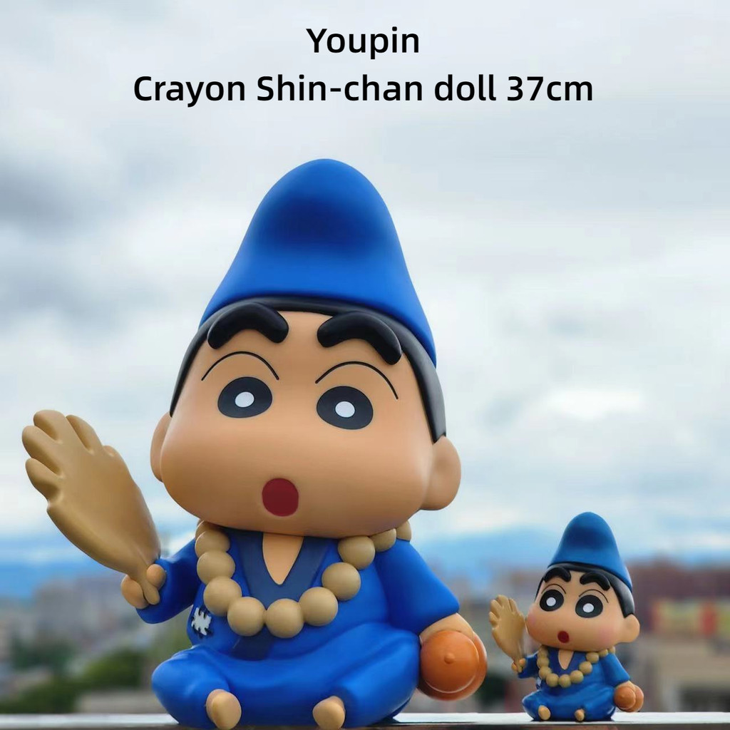 Youpin Crayon Shin-Chan Hand-Office Jigong Shin-Chan Buddha ตุ๊กตาการ์ตูน Creative Hand-Off Deskt