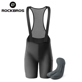 Rockbros Powerband Fualrny Cycling Bib Shorts กางเกงปั่นจักร…