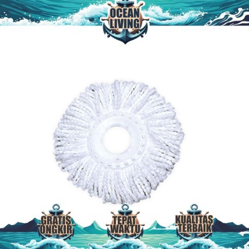 รีฟิล Livina Spin Mop BM-50 / ผ้าซับ Lionstar BM-42, BM-45, BM-46 และ BM-47 - OCEAN LIVING