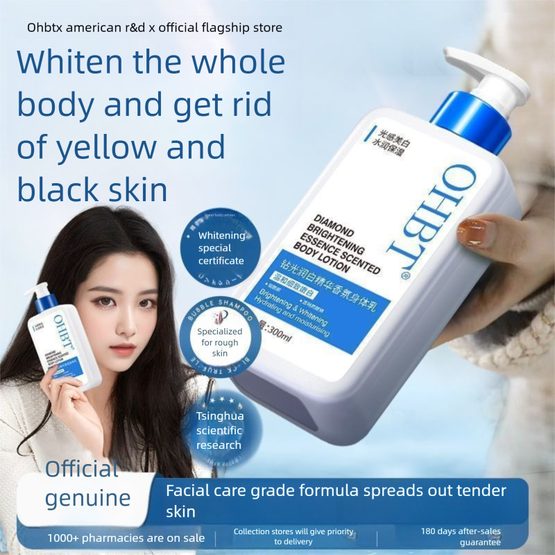 OHBT Niacinamide Whitening Body Lotion Nourishing Fruit Acid Melatonin Moisturizing Body Lotion