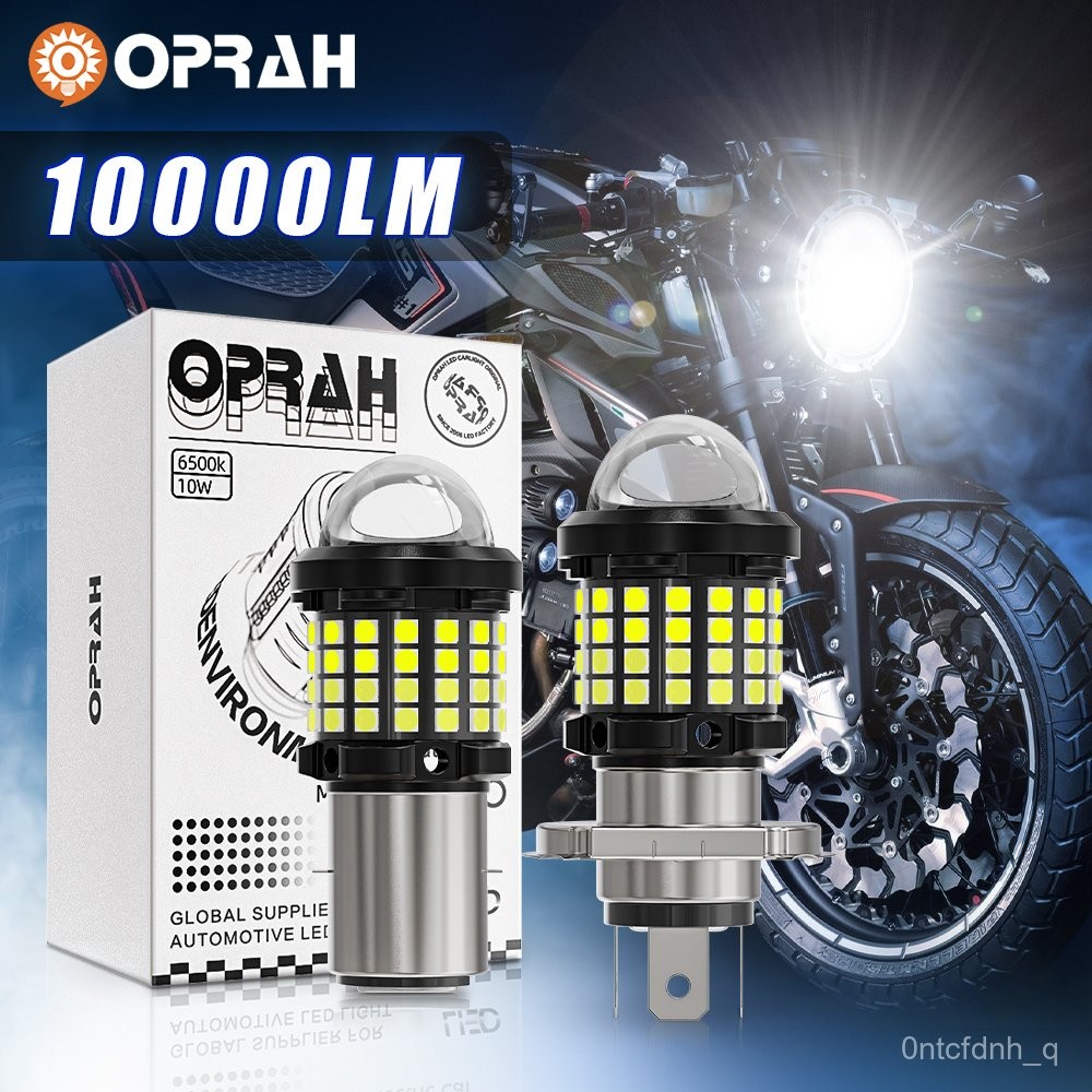 [OPRAH] Super Bright H4 Motorcycle LED Headlight H6 Headlight BA20D LED Bulb Distance Low Beam Motor
