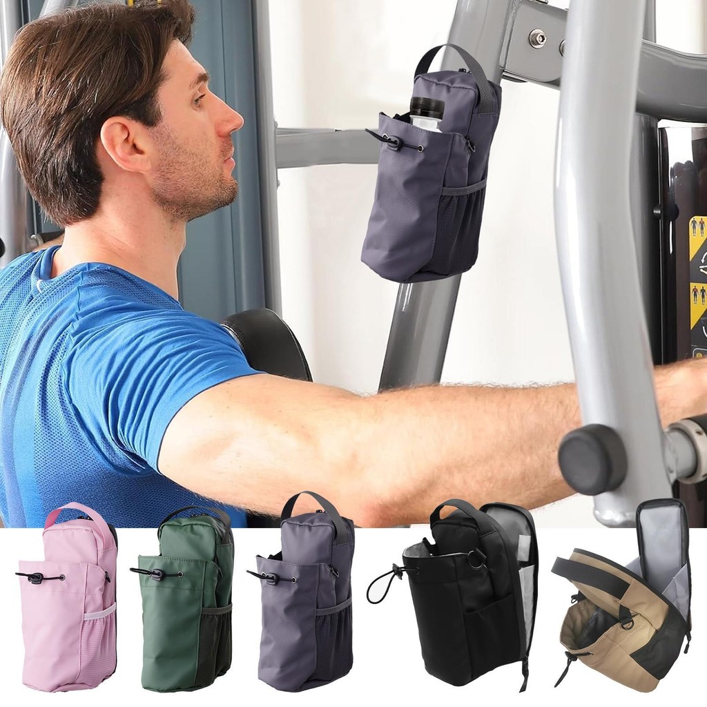 Magnetic Gym Bag Magnetic Gym Sling Chest Bag With Strap Gym Water Bottle Pouch Portable Water Bottl